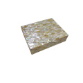 Golden Mother of Pearl Custom Jewelry Box